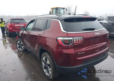 2021 Jeep Compass Limited 4X4 z USA, uszkodzony, nr VIN 3C4NJDCB4MT554836